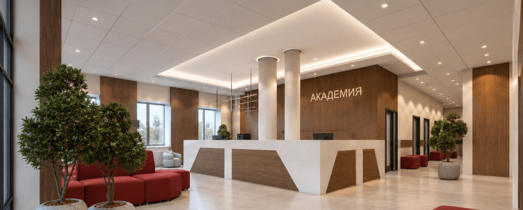 Новый медицинский центр «Академия» на проспекте Созидателей, 17Б